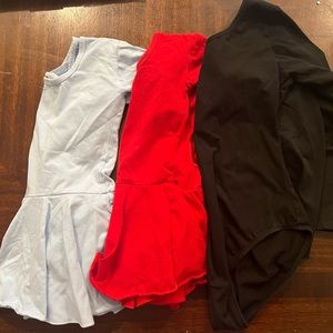 3 dance ballet leotards